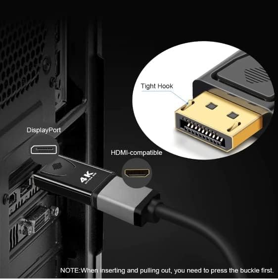 41nkbb3kjbl._ac_.jpg Μετατροπέας DP σε HDMI Θηλ. 4K