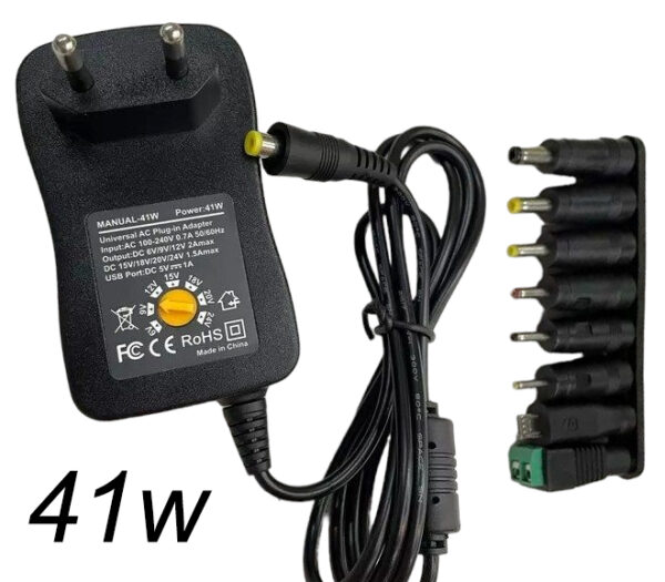 ATC Τροφοδοτικό 41W Switching με 8 κεφαλές 6V-24V