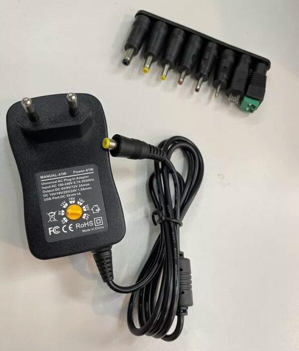 ATC Τροφοδοτικό 41W Switching με 8 κεφαλές 6V-24V