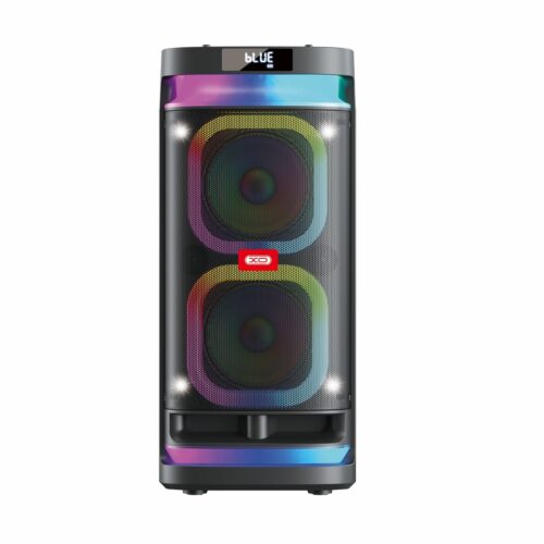 454677507_18003156515635538_8237896880190383075_n.jpg XO F58 Shine Διπλό 6-inch Woofer RGB Bluetooth Ηχείο 40W