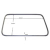 49106315-1.jpg Φλάντζα φούρνου κουζίνας ARISTON / INDESIT / HOTPOINT με 4 γάντζους 081579 , C00081579 , 482000022703
