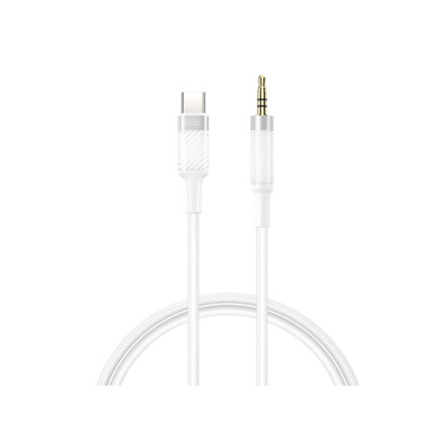 4_4_r279b.jpg XO NB-R279B Type-c σε 3.5 Καλώδιο Ήχου Λευκό