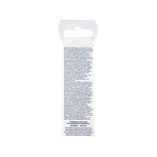 Energizer BEC LED Λάμπα Κερί 4.9W E14 470lm 3000K Θερμό Λευκό