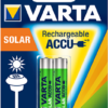 Varta Επαναφορτιζόμενη Solar 550mAh HR03 AAA (2τμχ)