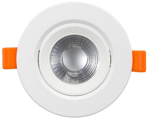 Avide LED Χωνευτό Σπότ 38° Στρογγυλό 7W Θερμό 3000K