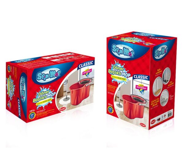 Κουβάς Spin Mop 19lt