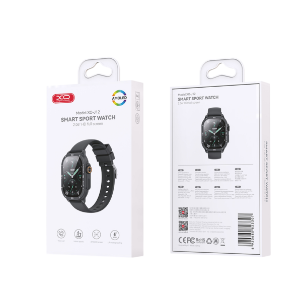 5_2_-photoroom.png XO J12 AMOLED Smart Αθλητικό Smartwatch Ανθρακί