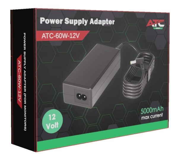 Τροφοδοτικό 60W 12V 5A 5.5 x 2.1mm