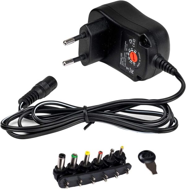 61en5cbrhol._ac_sl1200_.jpg Τροφοδοτικό 12W 12V/1A Switching με 6 κεφαλές