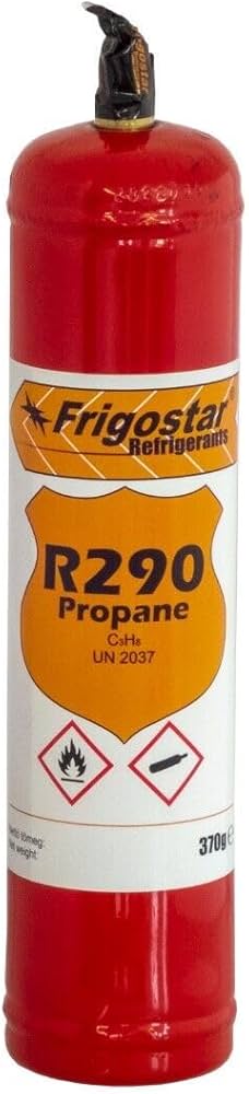 Φιάλη ψυκτικό υγρό Gaz R290 (φρέον) 370gr
