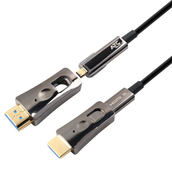 66025e153ef9448d571359cfa3034618.jpg ATC AOC HDMI 2.1V 8K Αποσπώμενο Οπτικό Καλώδιο 15m