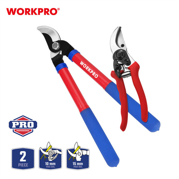ΨΑΛΙΔΕΣ ΚΛΑΔΕΜΑΤΟΣ ΣΕΤ 2τμχ (ΚΟΡΜΟΥ & ΚΛΑΔΟΥ) WORKPRO WP204500