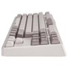 Meetion MT-MK14 Μηχανικό Πληκτρολόγιο Gaming Ενσύρματο & Ασύρματο με Bluetooth και 2.4G RGB Λευκό US
