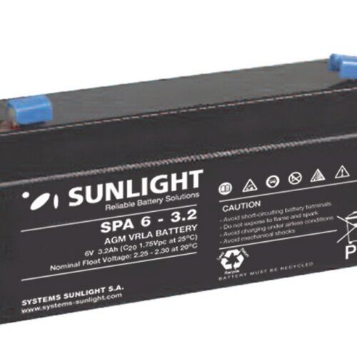 Sunlight Μολύβδου 6V 3.2A