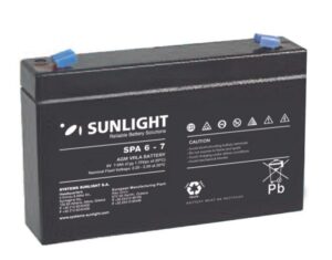 Sunlight Μολύβδου 6V 7A