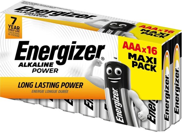 71rxt_qgb5l._sl1500_.jpg Energizer Power Αλκαλική Mignon Μπαταρία AAA S16 (16τμχ)