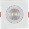Avide LED Χωνευτό Σπότ 38° Τετράγωνο 7W Λευκό 4000K