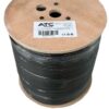 ATC Στροφείο RF ATC-723 RG6 300μ PET Μαύρο