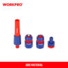 ΥΔΡΟΡΥΘΜΙΣΤΗΣ ΠΛΑΣΤΙΚΟΣ ΣΕΤ 5τμχ WP334006 WORKPRO (ΚΑΡΤΕΛΑ)
