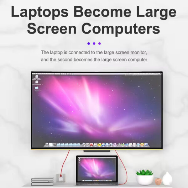 Αντάπτορας Type-C σε HDTV με USB καλώδιο 4k 30hz