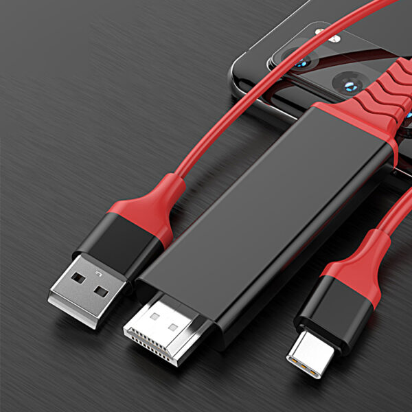 Αντάπτορας Type-C σε HDTV με USB καλώδιο 4k 30hz