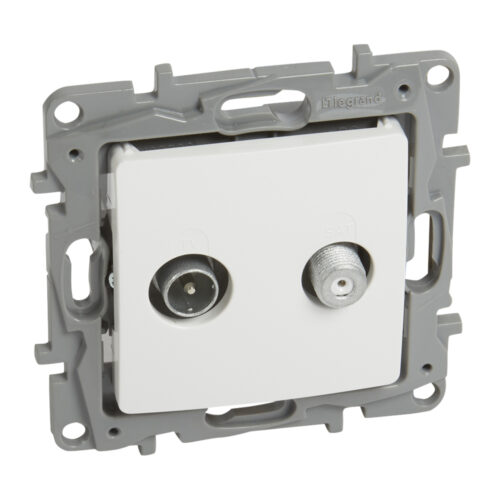 764558-LEGRAND-1000.jpg Niloe™πρίζα TV/SAT τερματική σε λευκό χρώμα