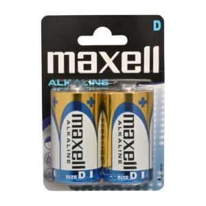 MAXELL Αλκαλικές Μπαταρίες LR20 D BL2