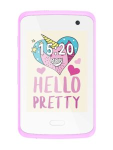 XO H150 Kids Smart 2G Cell Phone 2.8' Screen 30W Pixel White+Purple