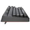 Meetion MT-MK14 Μηχανικό Πληκτρολόγιο Gaming Ενσύρματο & Ασύρματο με Bluetooth και 2.4G RGB Μαύρο US