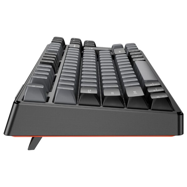 Meetion MT-MK14 Μηχανικό Πληκτρολόγιο Gaming Ενσύρματο & Ασύρματο με Bluetooth και 2.4G RGB Μαύρο US