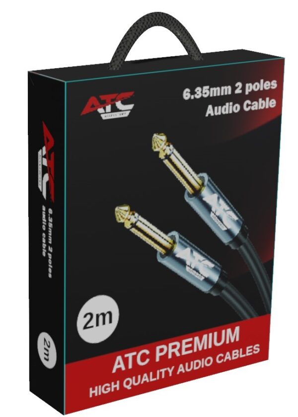 ATC HQ 6.35 Mono / 6.35 Mono Cable 2.0m