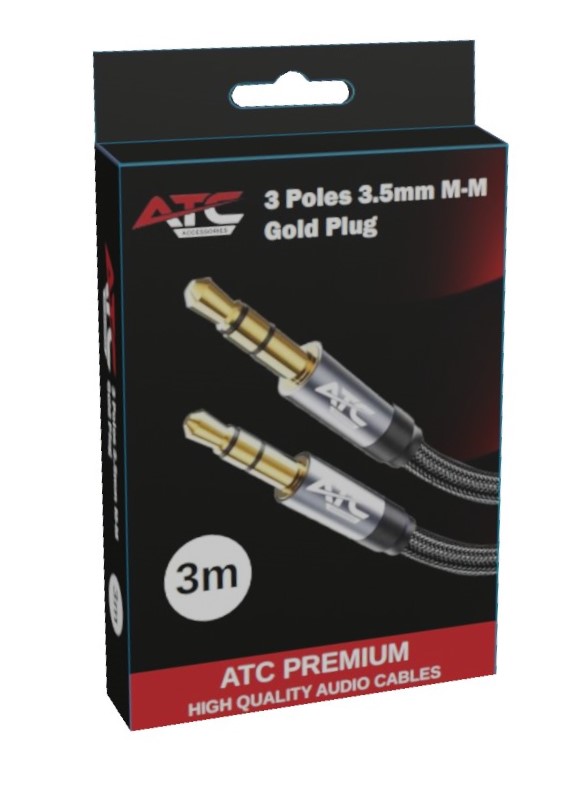 84_3m.jpg ATC HQ 3.5mm M / M Cable 3m