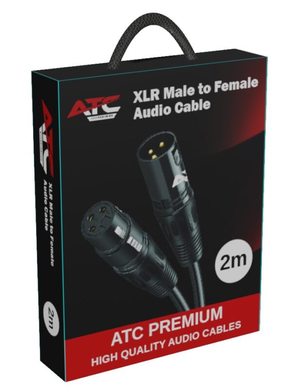 ATC HQ Canon Xlr M/F 2m