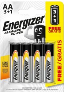 Energizer Power Αλκαλική AA (4τμχ)