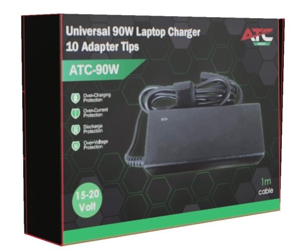 Τροφοδοτικό 90w για Laptop με 10 κεφαλές