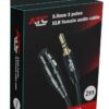 3.5mm 3 poles - XLR female audio cable 2m