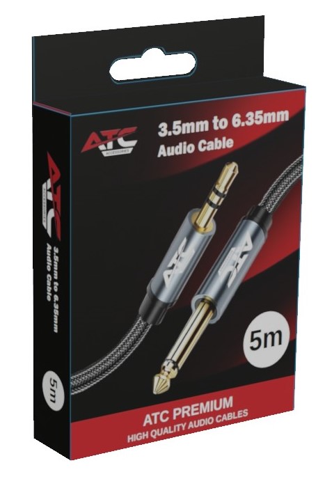 ATC HQ 3.5mm ST / 6.35 MO 5.0m Cable