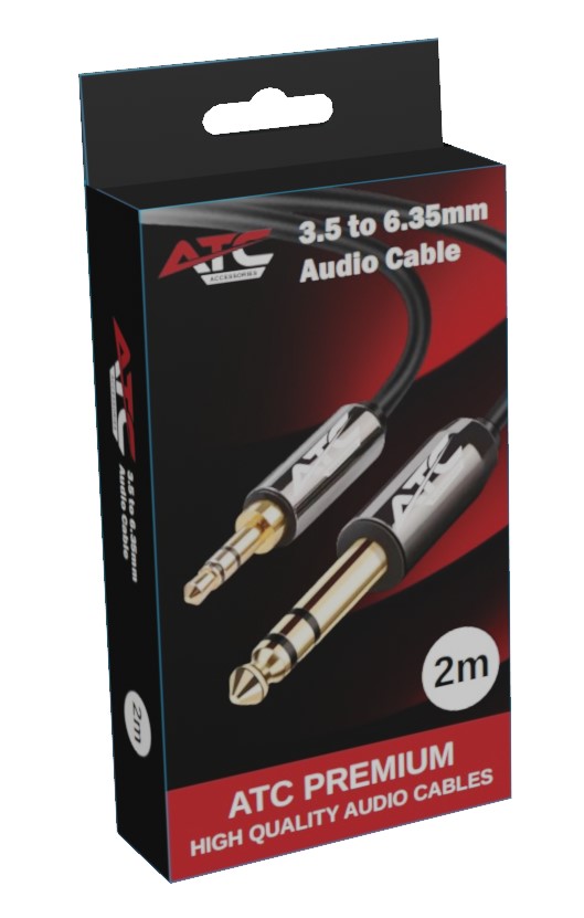 ATC HQ 3.5mm ST / 6.35 ST 2.0m Cable