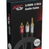 ATC HQ 3.5mm M/ 2 X RCA Cable 1.5m