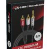 95_5m.jpg ATC HQ 3.5mm M/ 2 X RCA Cable 5m
