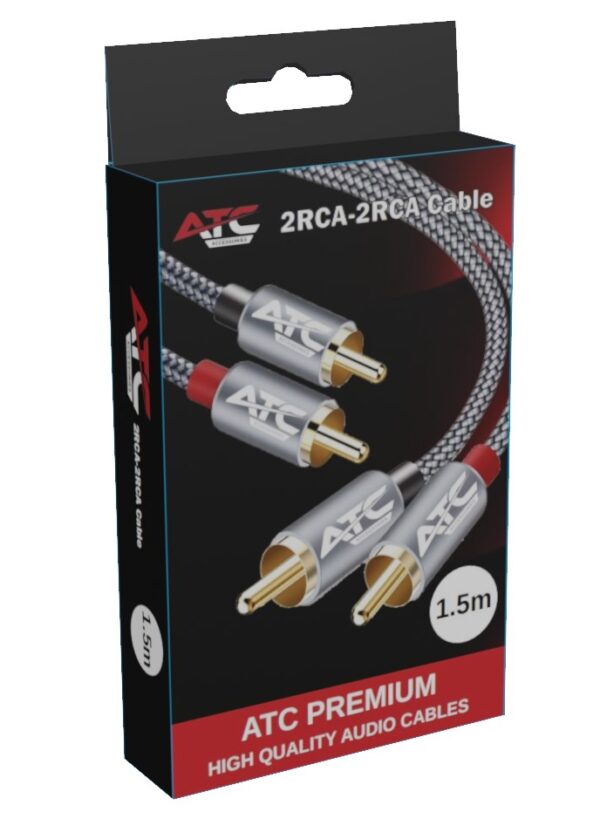 ATC HQ 2xRCA / 2xRCA 1.5m Cable