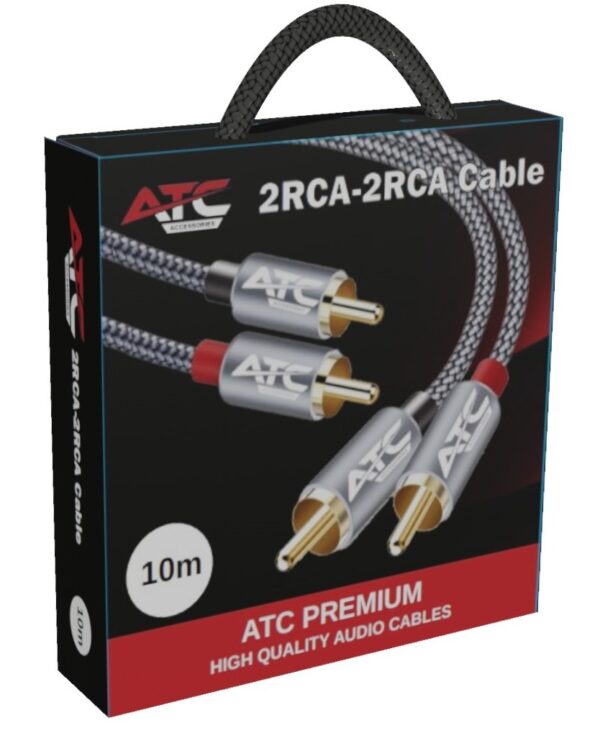 ATC HQ 2xRCA / 2xRCA Cable 10m