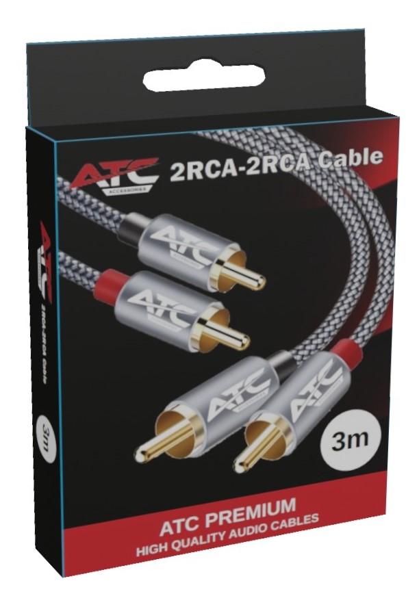 ATC HQ 2xRCA / 2xRCA 3m Cable