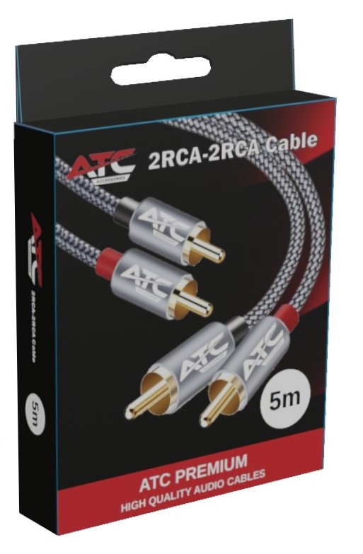 ATC HQ 2xRCA / 2xRCA 5m Cable