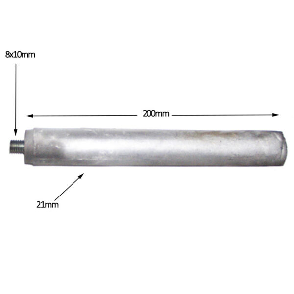 Ανόδιο μαγνησίου 20cm 8x10mm