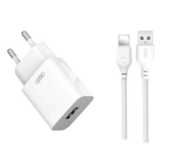 99llighting.jpg XO L99 2.4A Φορτιστής με Lightning Καλώδιο (NB103)
