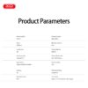 XO E14 Smart Audio Γυαλιά με UV Προστασία Μαύρο