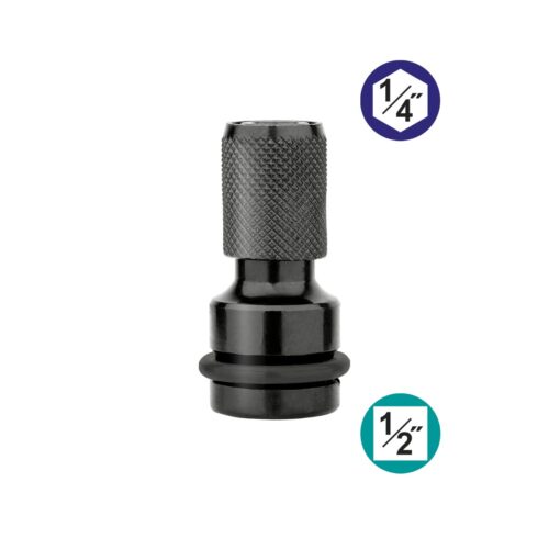 ABH60501-1.jpg Αντάπτορας με Υποδοχή 1/2" και Έξοδο 1/4" για Κατσαβιδόμυτες