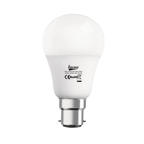 ΛΑΜΠΑ LED 11W “B22” 2700klv (min 10ΤΕΜ)