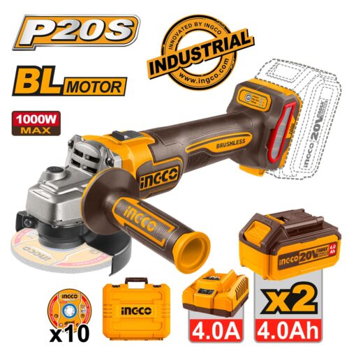 CAGLI271532E-1.jpg Γωνιακός Τροχός Μπαταρίας 115mm 20V Li-Ion